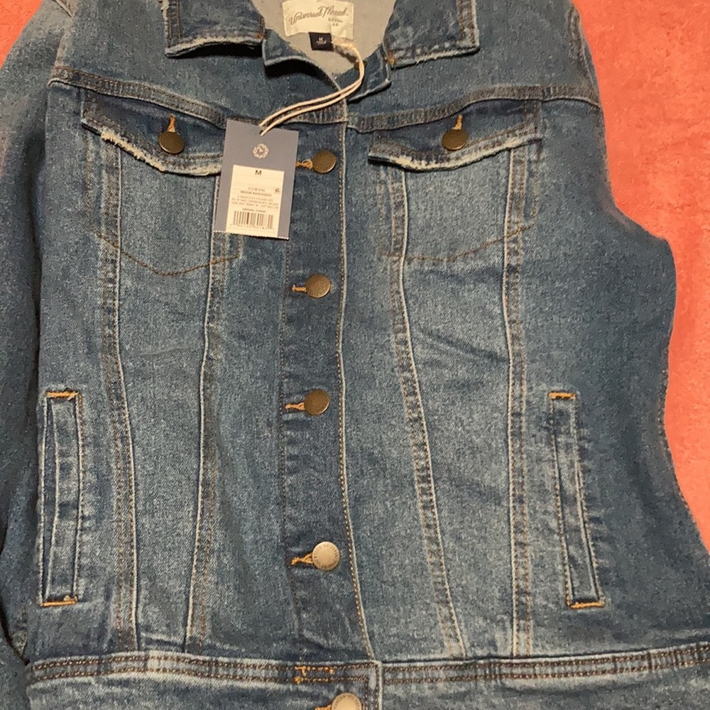 Freeborn Denim Jacket Universal Thread Medium - Picture 6 of 8